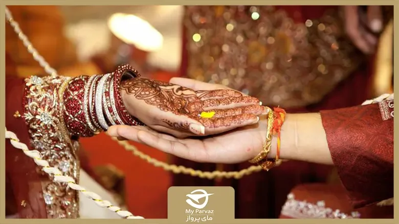 عروسی در هندوستان