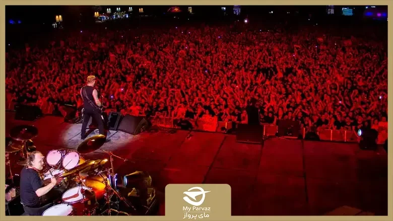 کنسرت متالیکا ابوظبی در سال 2025