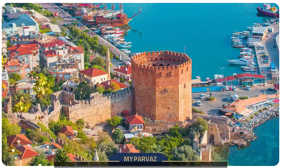 قلعه آلانیا (Alanya Castle)