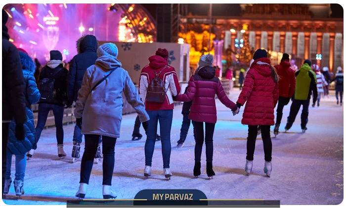 تفریحات زمستانی در روسیه