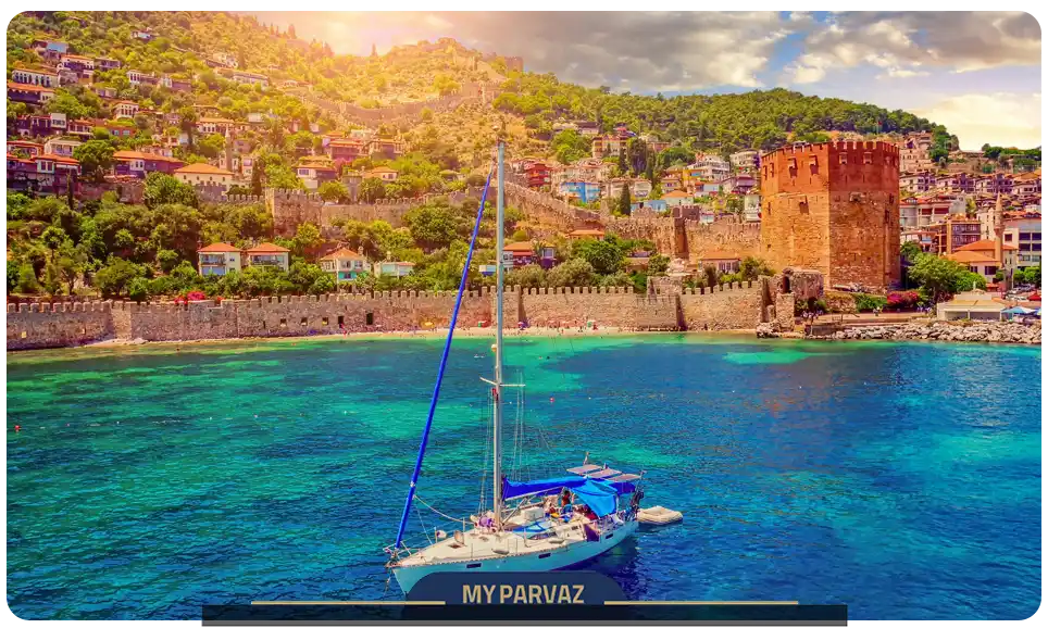 بندر آلانیا (Alanya Harbor) و مارینای آلانیا