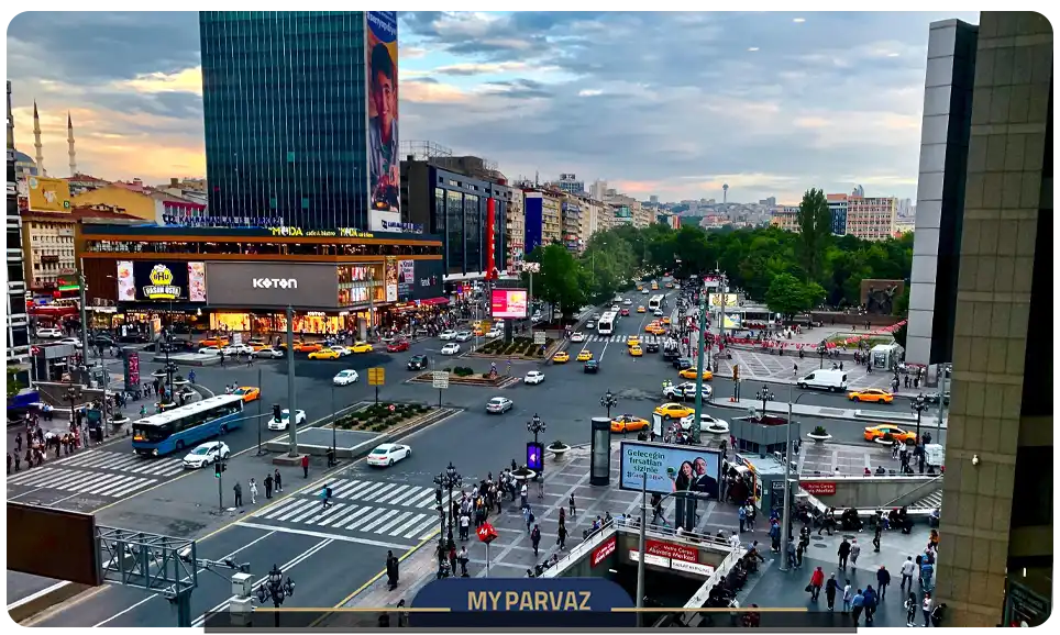 میدان قیزیلای (Kızılay Square)