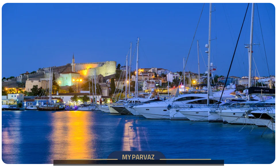 مارینای چشمه (Cesme Marina) و سواحل آلاچاتی (Alacati Beaches)