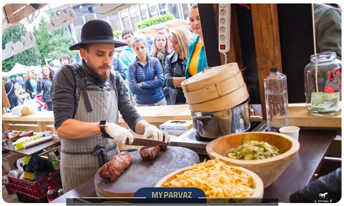 غذاهای خیابانی در روسیه